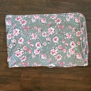 Caden Lane baby swaddle/blanket. Unused so in perfect condition. Floral design